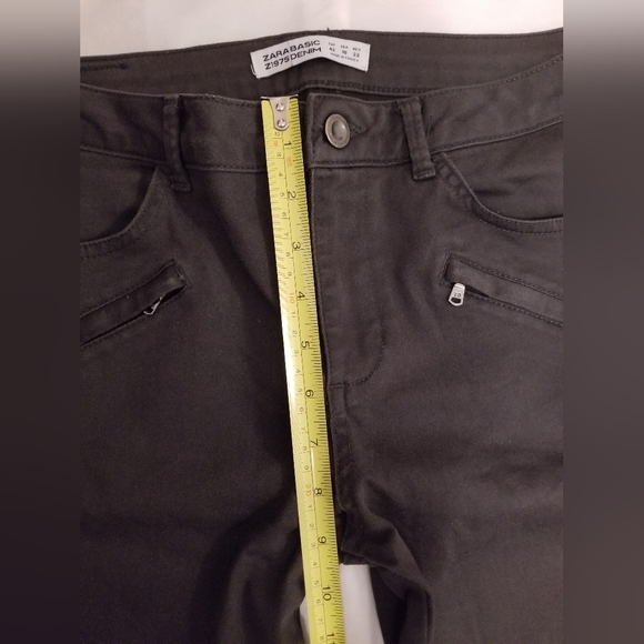 Zara Gray Skinny Pants - Picture 6 of 9